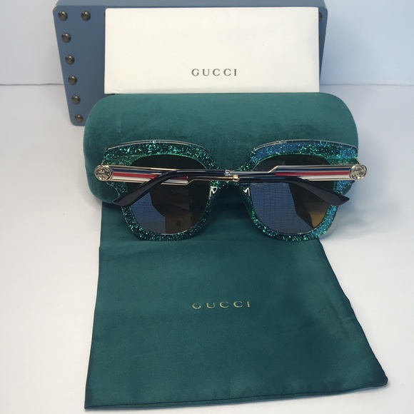 New 💯 Authentic Gucci GG0281S 006 50 Ladies Sunglasses - Picture 16 of 17